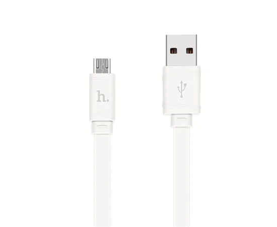Дата кабель Hoco X5 Bamboo USB to MicroUSB (100см) Білий