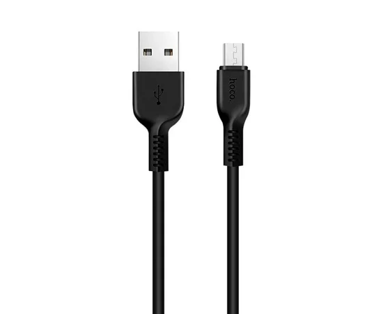 Дата кабель Hoco X20 Flash Micro USB Cable (1m) Черный