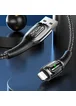 Дата кабель USAMS US-SJ470 Raydan Series USB to Lightning Smart Power-off Cable (2m) Черный