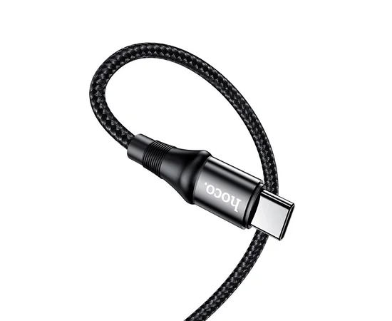 Дата кабель Hoco X50 "Excellent" Type-C to Type-C (1m) Чорний