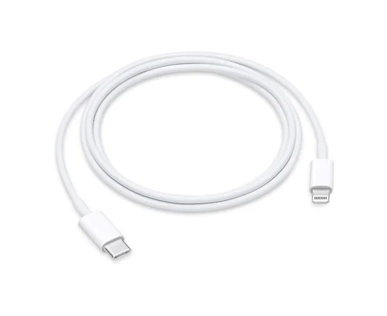 Дата кабель для Apple USB-C to Lightning Cable (ААА) (1m) no box Белый