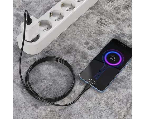 Дата кабель Borofone BX51 Triumph USB to MicroUSB (1m) Черный