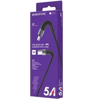 Дата кабель Borofone BX32 Munificent USB to MicroUSB (1m) Black