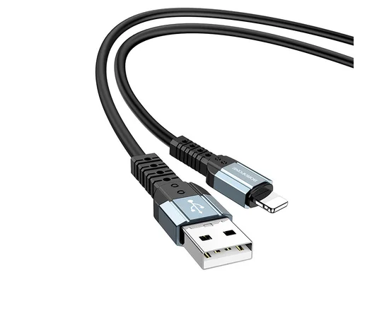 Дата кабель Borofone BX64 Special USB to Lightning (1m) Черный