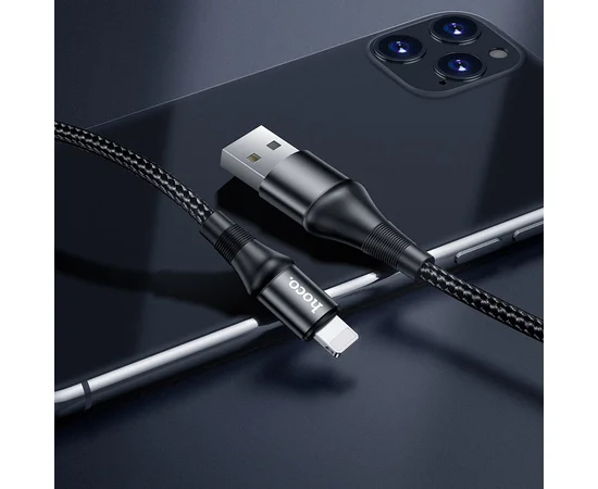 Дата кабель Hoco X50 "Excellent" USB to Lightning (1m) Черный