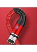 Дата кабель USAMS US-SJ333 U29 Magnetic USB to Lightning (1m) Красный