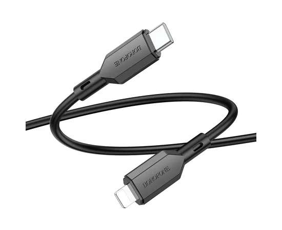 Дата кабель Borofone BX70 Type-C to Lightning 20W (1m) Черный