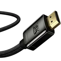 Дата кабель Baseus HDMI High Definition Series 8KHDMI To 8KHDMI (Zinc alloy) (1m) (WKGQ000001)) Black