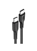 Дата кабель USAMS US-SJ459 U43 Type-C to Type-C 100W PD (1.2m) Черный