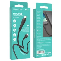 Дата кабель Borofone BX46 Rush USB to Type-C (1m) Черный