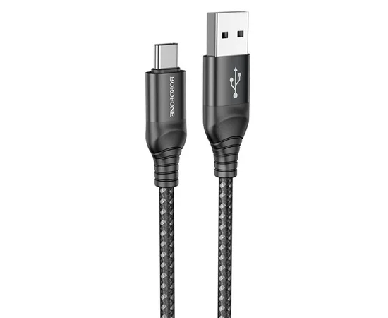 Дата кабель Borofone BX56 Delightful USB to Type-C (1m) Black