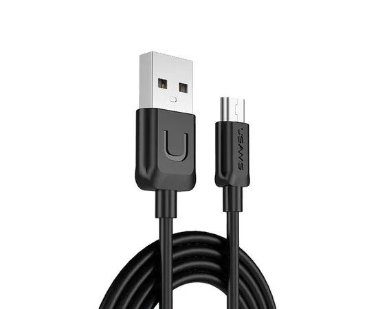 Дата кабель Usams US-SJ098 U-Turn Series USB to MicroUSB (1m) Черный