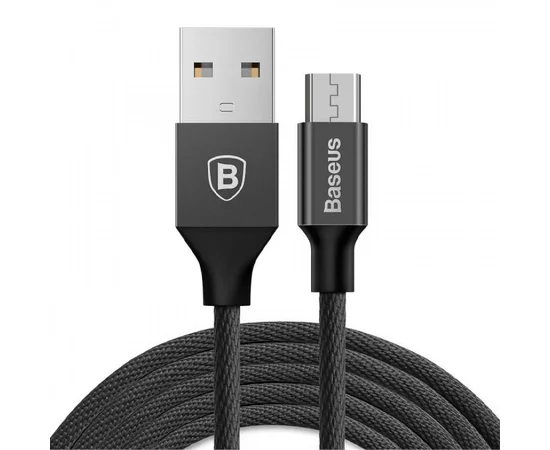 Дата кабель Baseus Yiven Micro USB Cable 2.0A (1.5m) (CAMYW-B) Черный