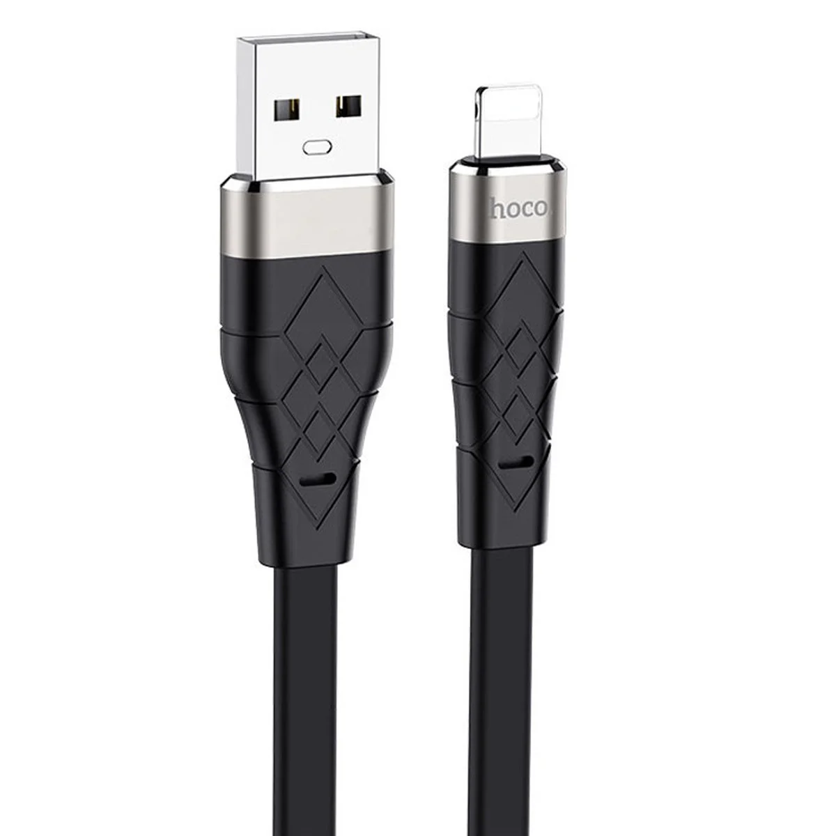 Дата кабель Hoco X53 "Angel" USB to Lightning (1m) Чорний