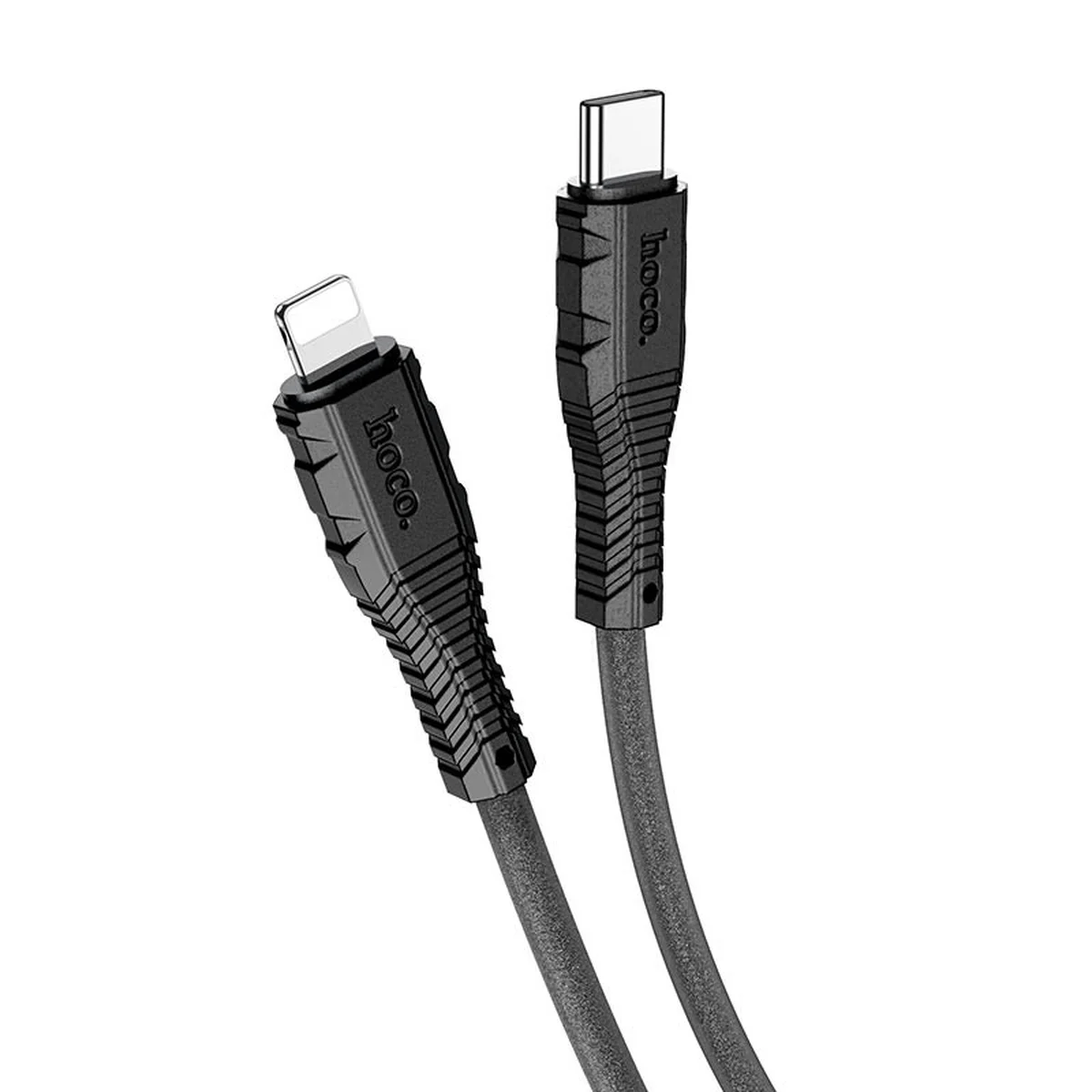 Дата кабель Hoco X67 "Nano" USB to Lightning (1m) Черный