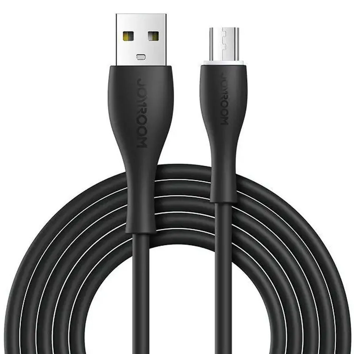 Дата кабель Joyroom S-1030M8 USB to MicroUSB 2.4A (1m) Чорний