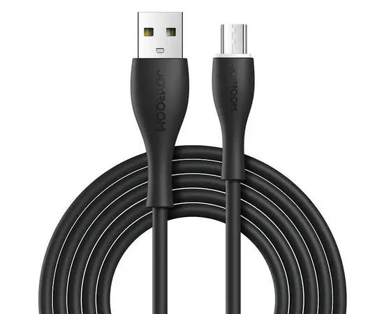Дата кабель Joyroom S-1030M8 USB to MicroUSB 2.4A (1m) Черный