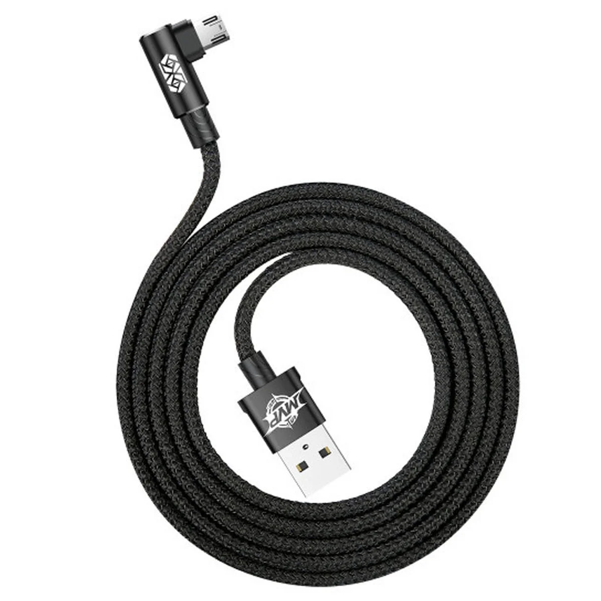 Дата кабель Baseus MVP Elbow Micro-USB Cable 1.5A (2m) (CAMMVP-B) Black