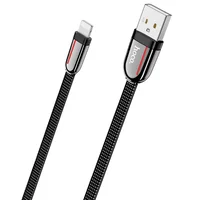 Дата кабель Hoco U74 "Grand" Lightning (1.2m) Черный