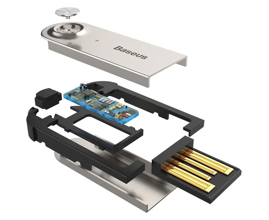 Bluetooth ресивер Baseus BA01 USB Wireless adapter cable Черный