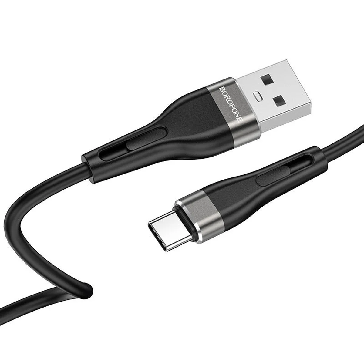 Дата кабель Borofone BX46 Rush USB to Type-C (1m) Черный