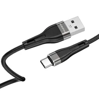 Дата кабель Borofone BX46 Rush USB to Type-C (1m) Черный