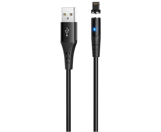 Дата кабель Hoco X60 Silicone Magnic USB to MicroUSB (1m) Черный