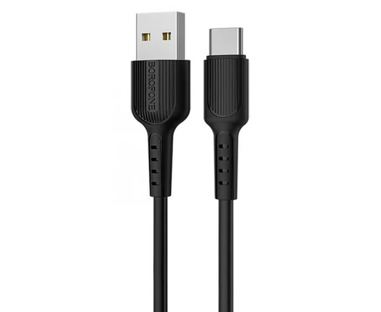 Дата кабель Borofone BX16 USB to Type-C (1m) Черный