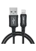 Дата кабель Acefast MFI C4-02 USB-A to Lightning aluminum alloy (1.8m) Black
