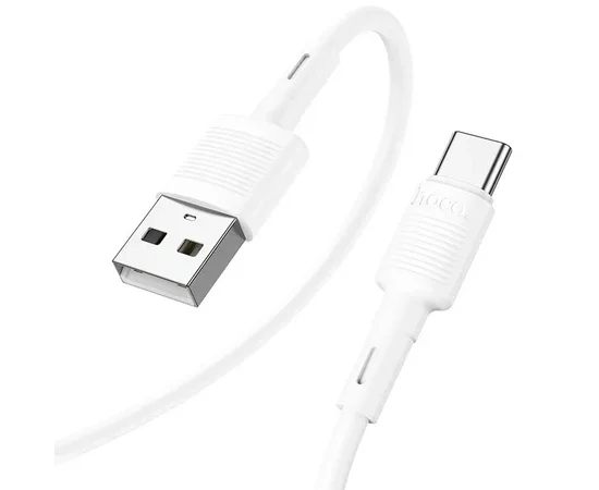 Дата кабель Hoco X83 Victory USB to Type-C (1m) White
