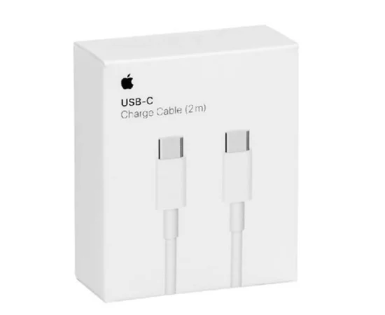 Дата кабель USB-C на USB-C для Apple (AAA) (2m) (box) White