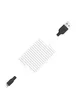 Дата кабель Hoco X21 Plus Silicone Lightning Cable (2m) black_white