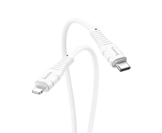 Дата кабель Hoco X67 "Nano" USB to Lightning (1m) Белый