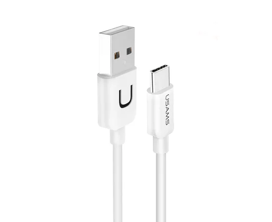 Дата кабель USAMS US-SJ099 USB to Type-C (1m) Белый