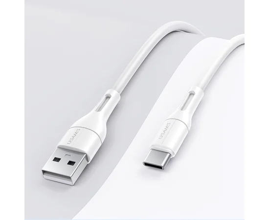 Дата кабель USAMS US-SJ501 U68 USB to Type-C (1m) Белый