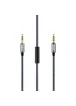 Аудио кабель Aux Hoco UPA04 With Mic (1m) Черный