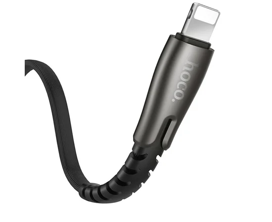 Дата кабель Hoco U58 Core Lightning Cable (1.2m) Черный
