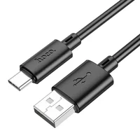 Дата кабель Hoco X88 Gratified USB to Type-C (1m) Black