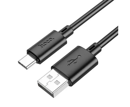 Дата кабель Hoco X88 Gratified USB to Type-C (1m) Black