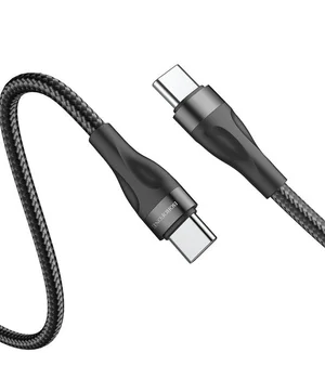 Дата кабель Borofone BX61 Source 60W Type-C to Type-C (1m) Black