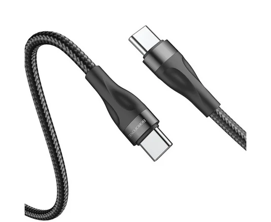 Дата кабель Borofone BX61 Source 60W Type-C to Type-C (1m) Black