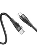 Дата кабель Borofone BX61 Source 60W Type-C to Type-C (1m) Black