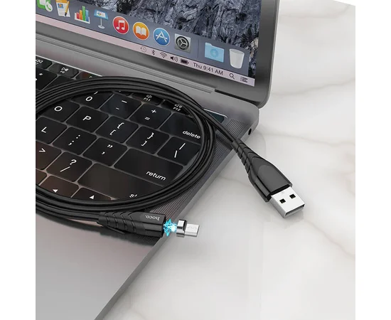 Дата кабель Hoco X63 "Racer" USB to MicroUSB (1m) Черный
