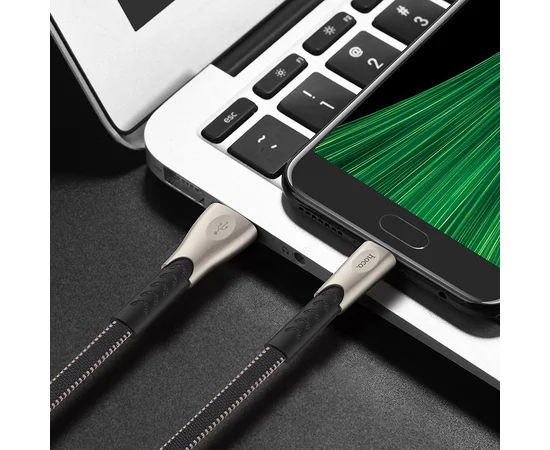Дата кабель Hoco U48 Superior Speed Micro USB (1.2m) Черный