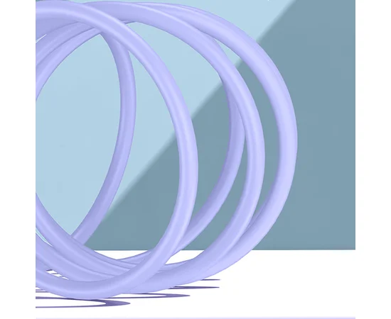 Дата кабель Usams US-SJ432 U51 Silicone USB to Micro USB (1m) Фиолетовый