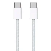 Дата кабель USB-C to USB-C FineWoven for Apple (AAA) (1m) (no box) White