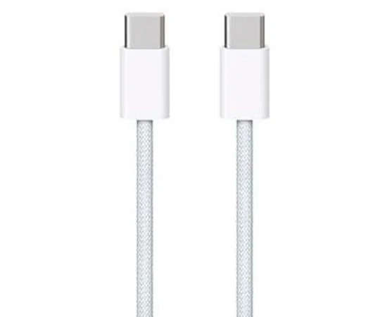 Дата USB-C кабель USB-C FineWoven для Apple (AAA) (1m) (не box) White