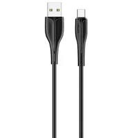 Дата кабель Usams US-SJ372 U-38 USB to Type-C 2A (1m) Чорний