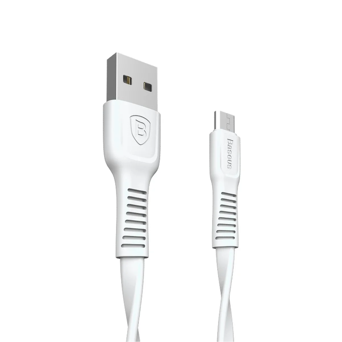 Дата кабель Baseus Tough USB to MicroUSB 2A (1m) Белый