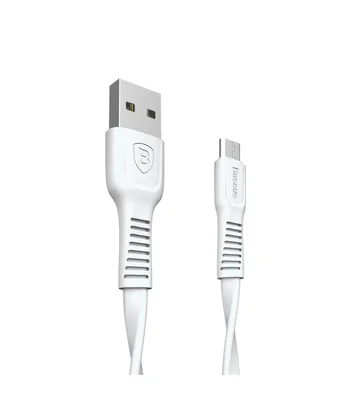 Дата кабель Baseus Tough USB to MicroUSB 2A (1m) Белый